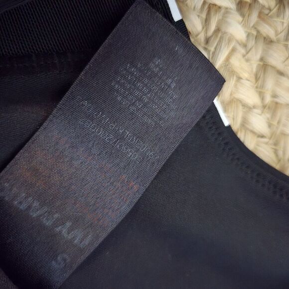 Ivy Park Sports Bra Womens Mesh Racer Back‎ Logo Breathable Black S - Picture 4 of 4